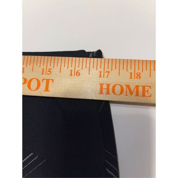 Alfani Womens Pencil Cut Straight Skirt Black Pull On Abstract Size 12 Petite A3 - Picture 5 of 6